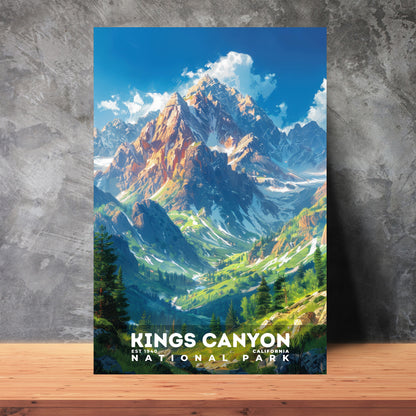 Kings Canyon National Park Poster | S13