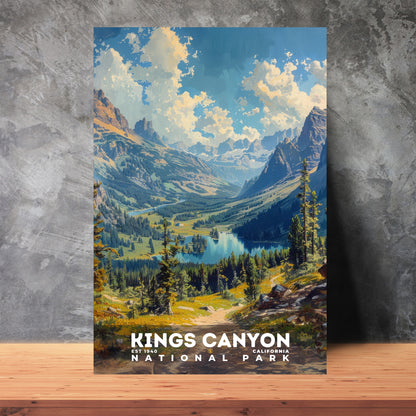 Kings Canyon National Park Poster | S14