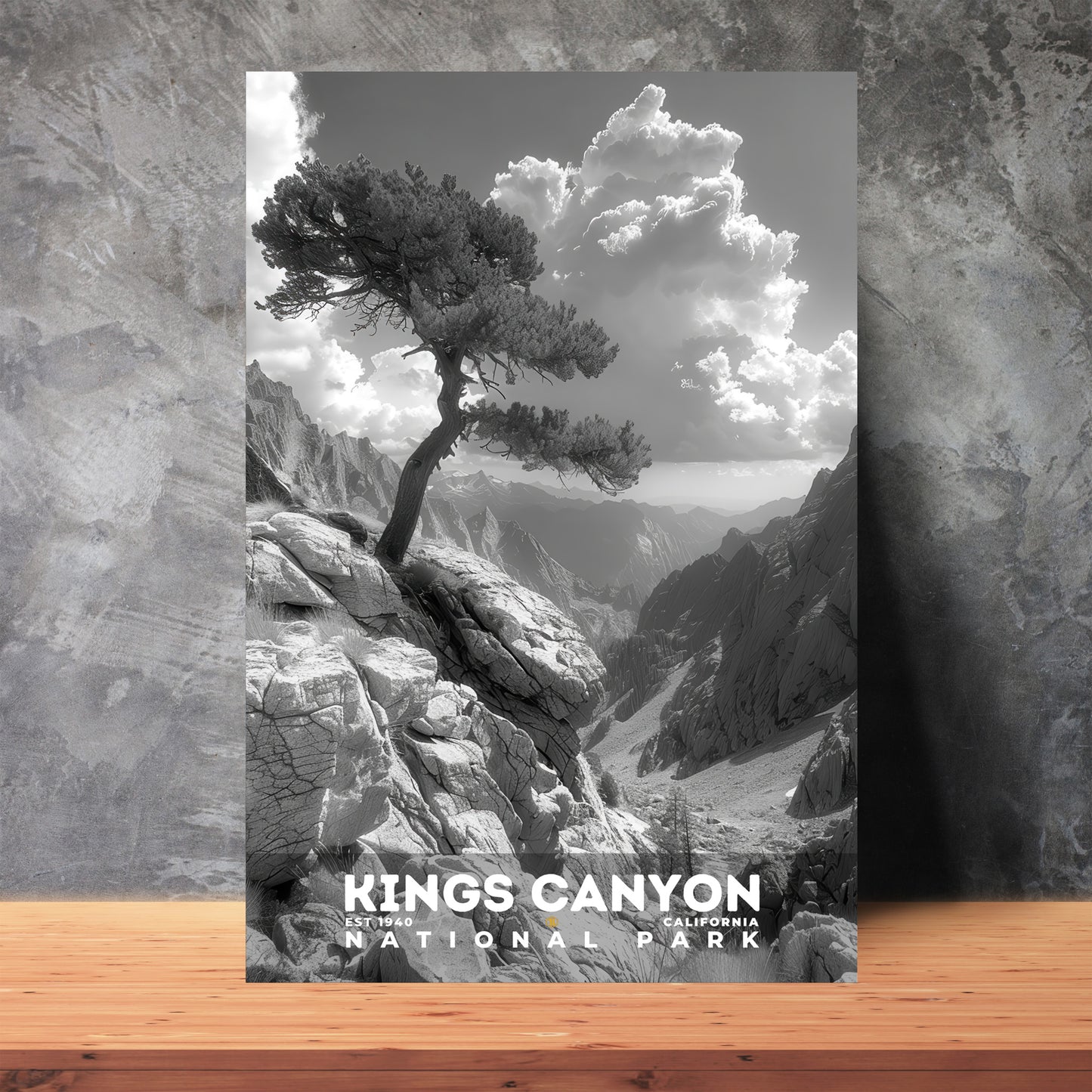 Kings Canyon National Park Poster | S15