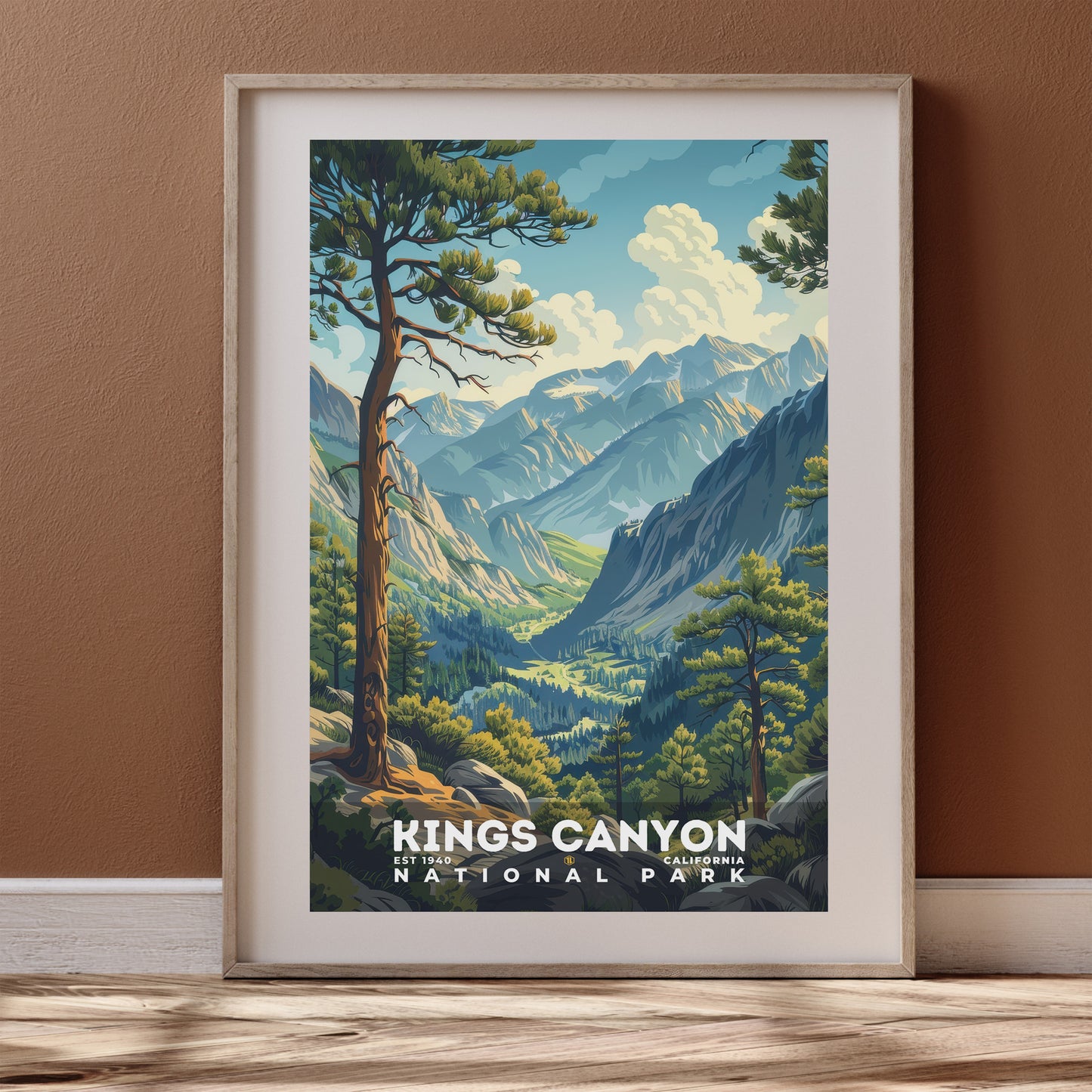 Kings Canyon National Park Poster | S11