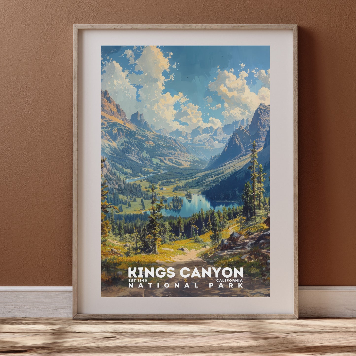 Kings Canyon National Park Poster | S14