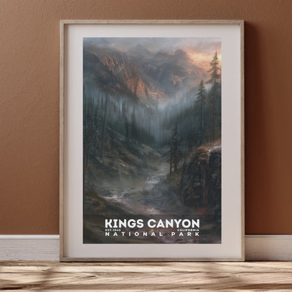 Kings Canyon National Park Poster | S12