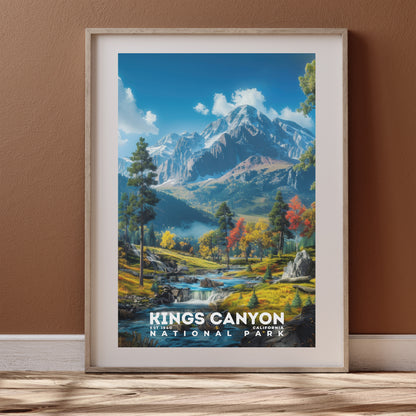 Kings Canyon National Park Poster | S16