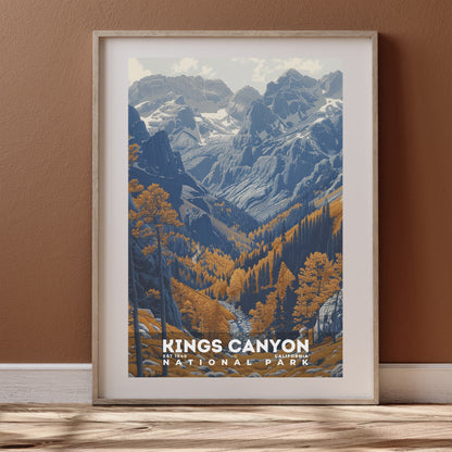 Kings Canyon National Park Poster | S19