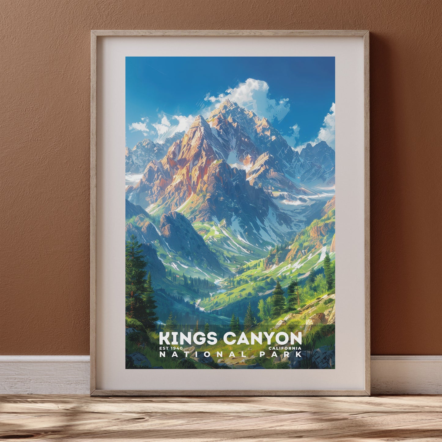 Kings Canyon National Park Poster | S13