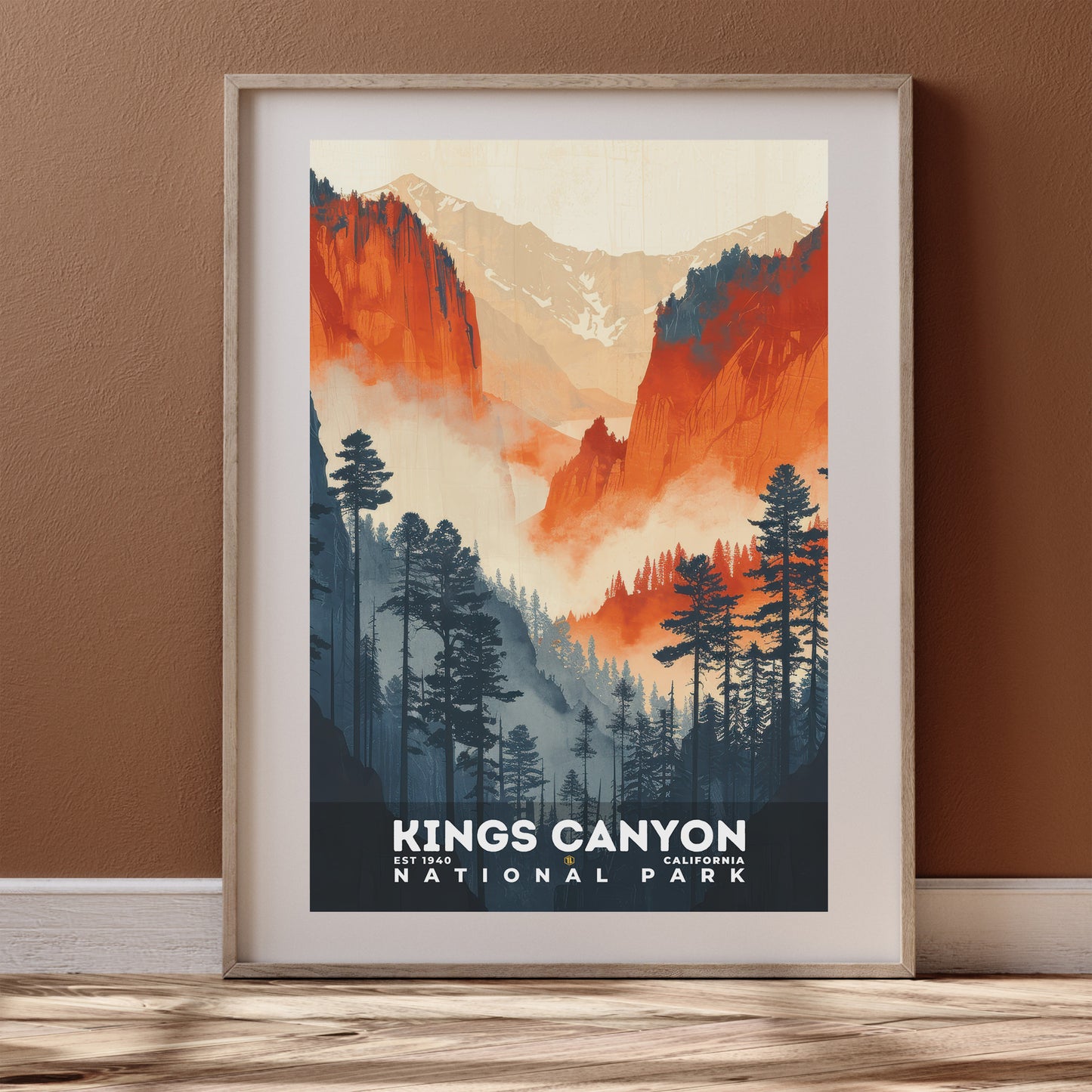 Kings Canyon National Park Poster | S20