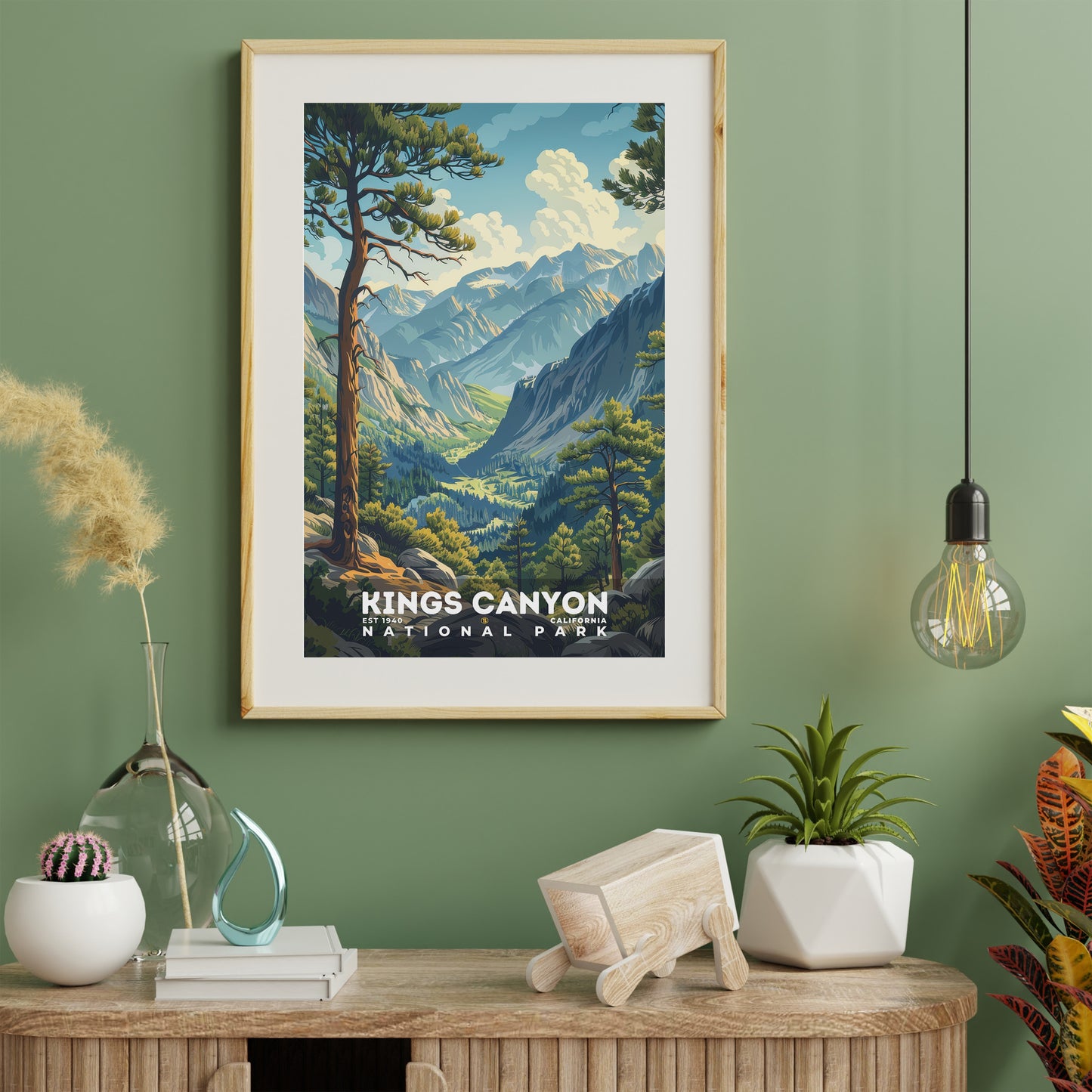 Kings Canyon National Park Poster | S11