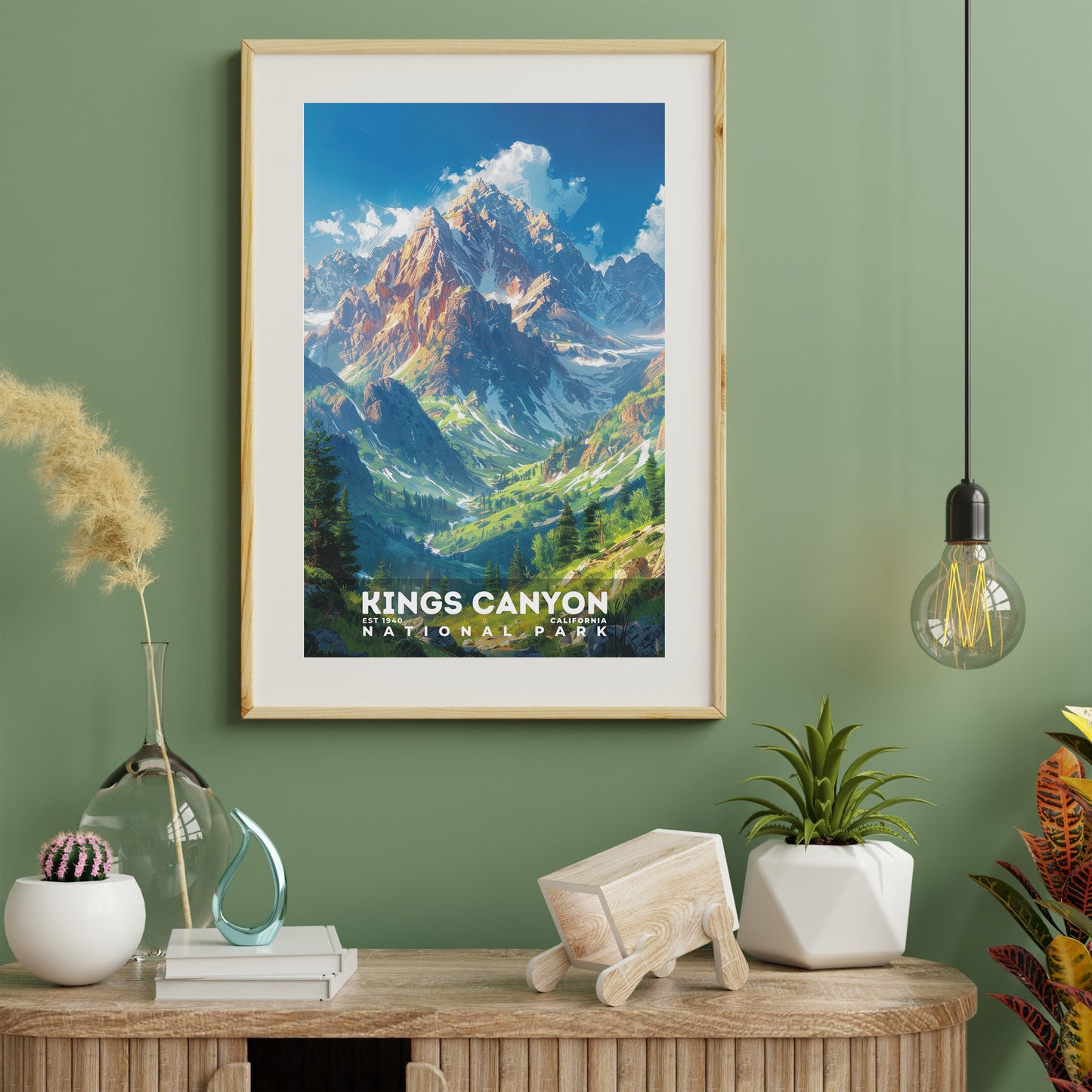 Kings Canyon National Park Poster | S13