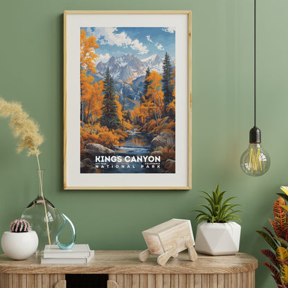 Kings Canyon National Park Poster | S18