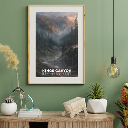 Kings Canyon National Park Poster | S12