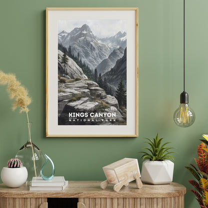 Kings Canyon National Park Poster | S17