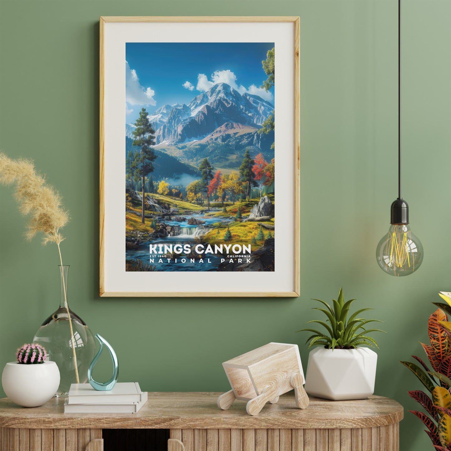 Kings Canyon National Park Poster | S16