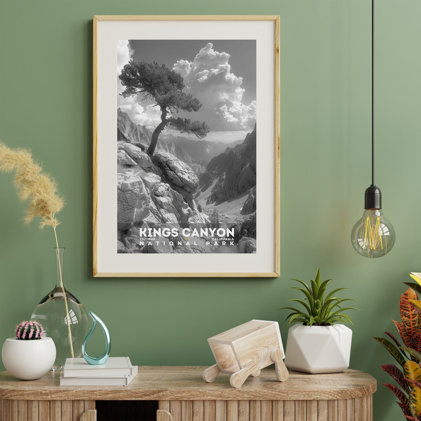 Kings Canyon National Park Poster | S15