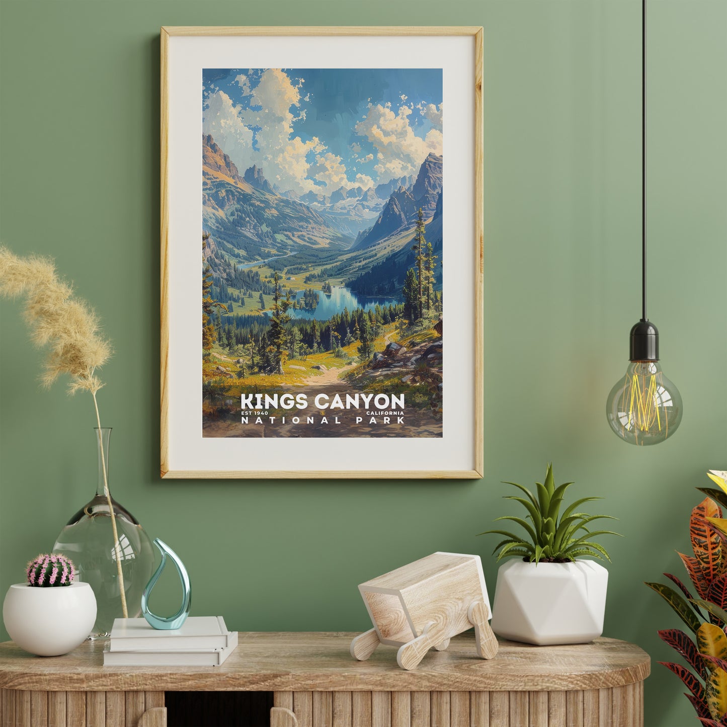 Kings Canyon National Park Poster | S14