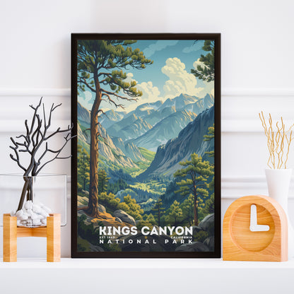 Kings Canyon National Park Poster | S11