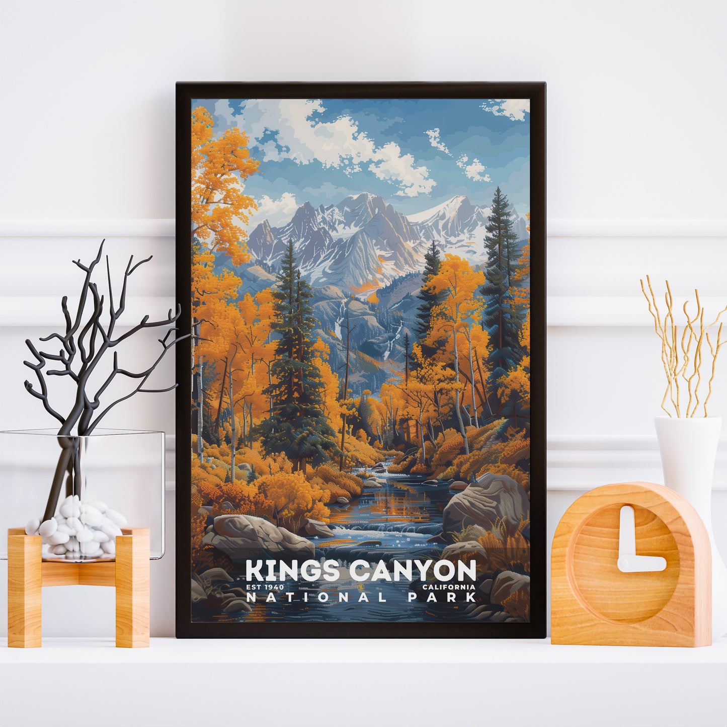 Kings Canyon National Park Poster | S18