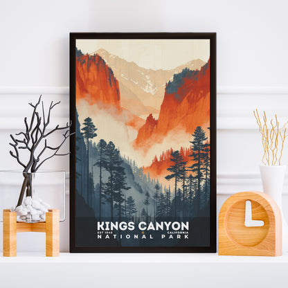Kings Canyon National Park Poster | S20