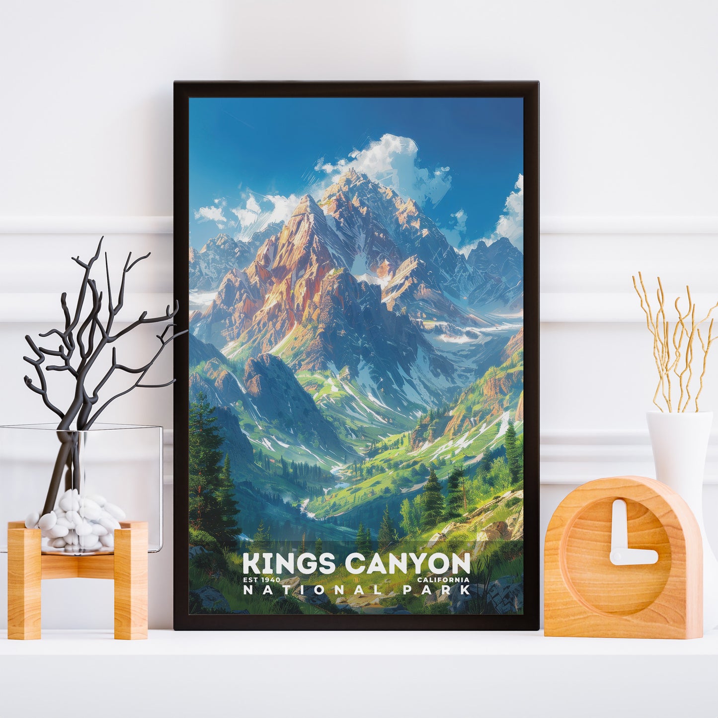 Kings Canyon National Park Poster | S13
