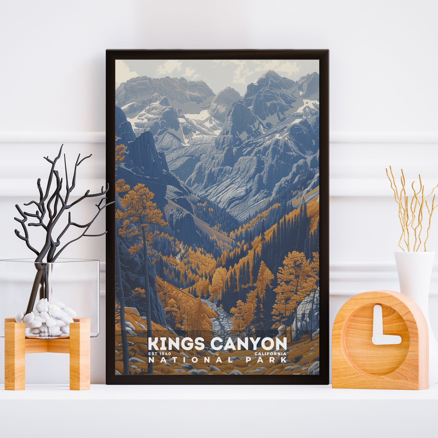 Kings Canyon National Park Poster | S19