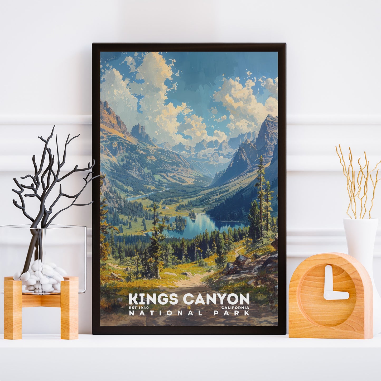 Kings Canyon National Park Poster | S14