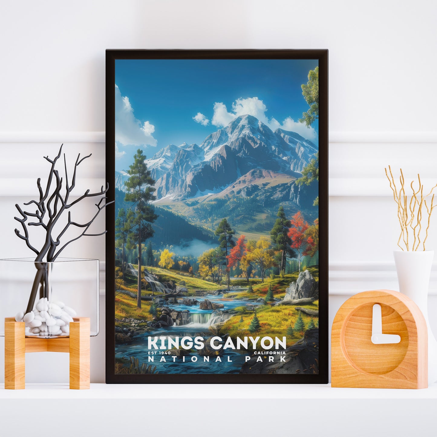 Kings Canyon National Park Poster | S16