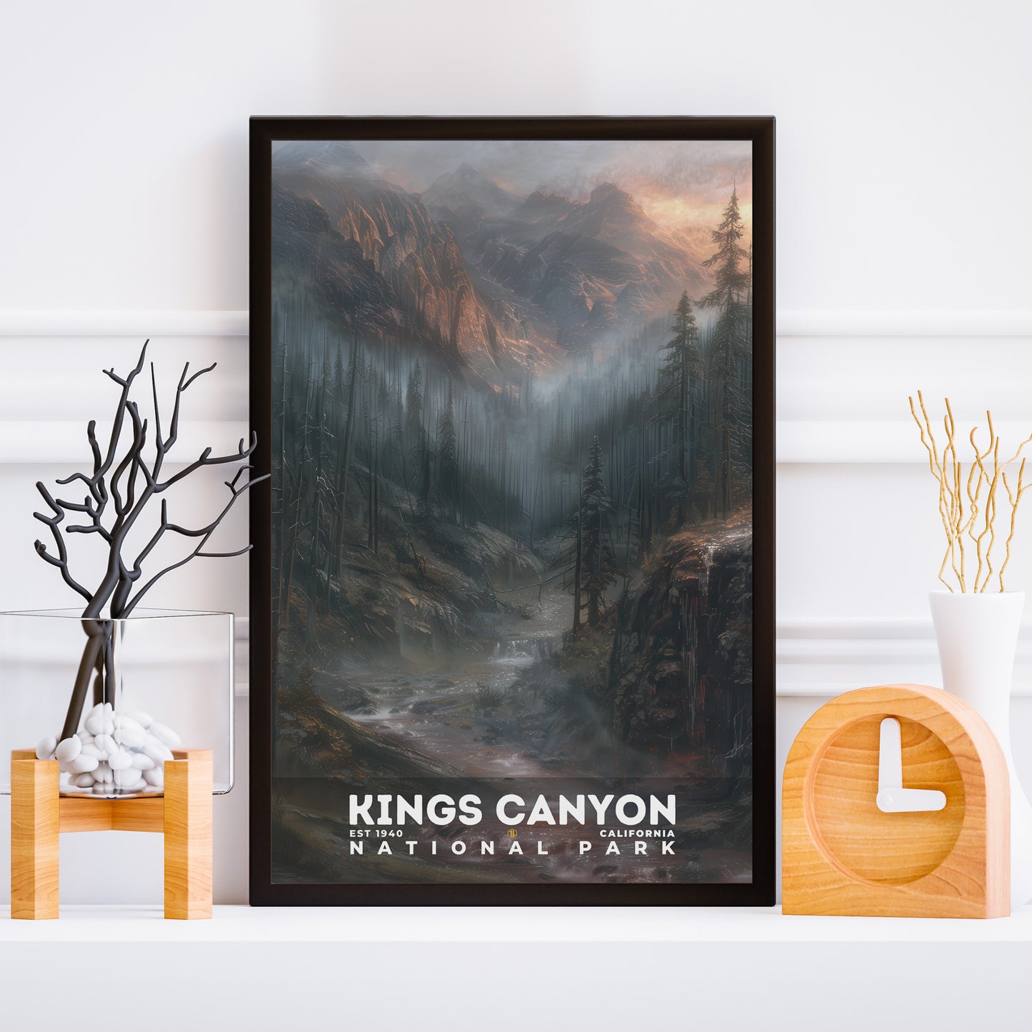 Kings Canyon National Park Poster | S12