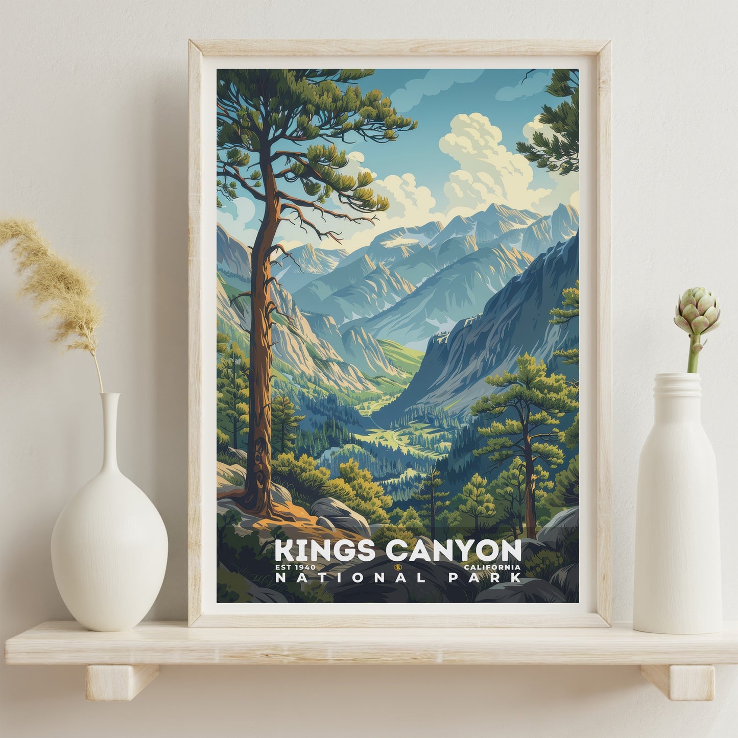 Kings Canyon National Park Poster | S11