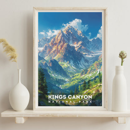 Kings Canyon National Park Poster | S13