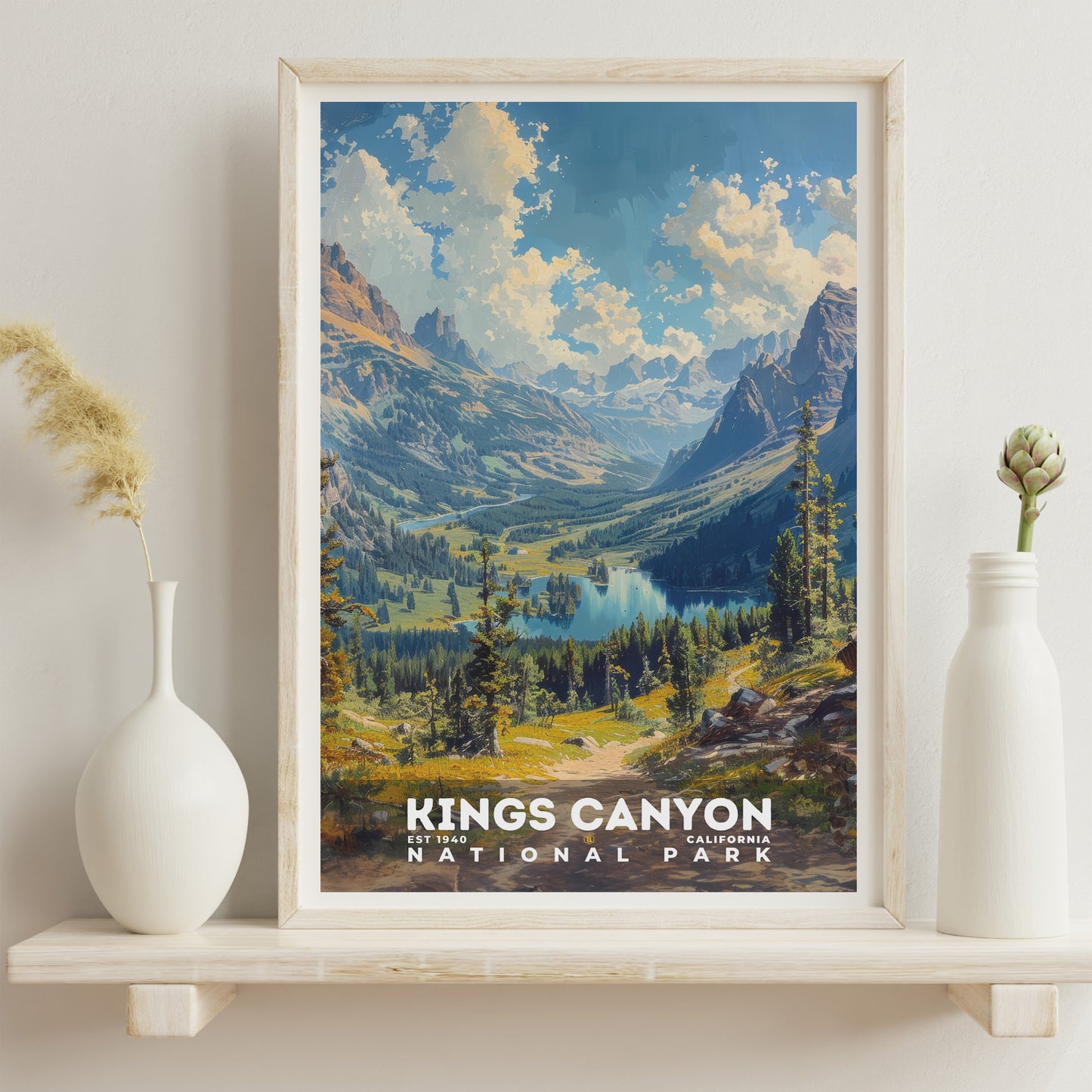 Kings Canyon National Park Poster | S14