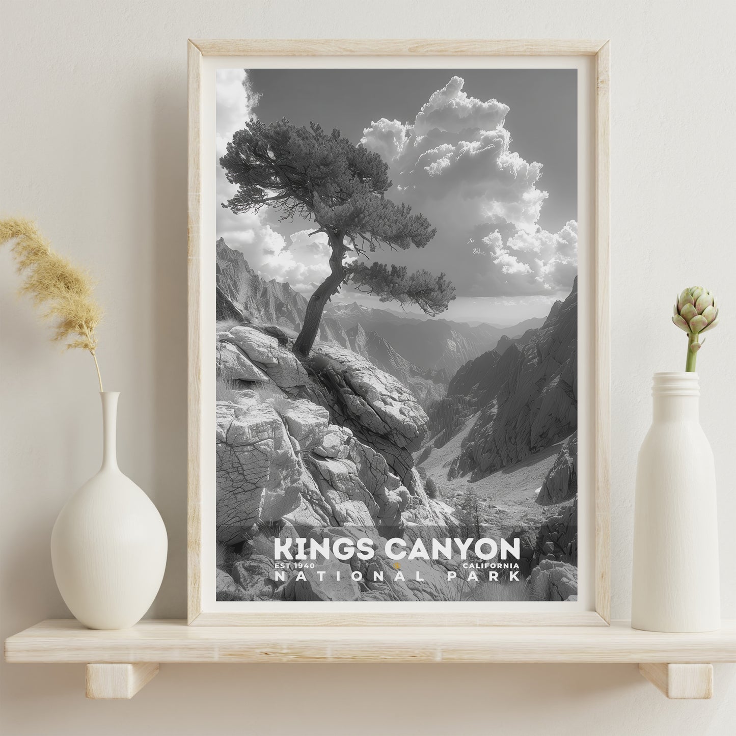 Kings Canyon National Park Poster | S15