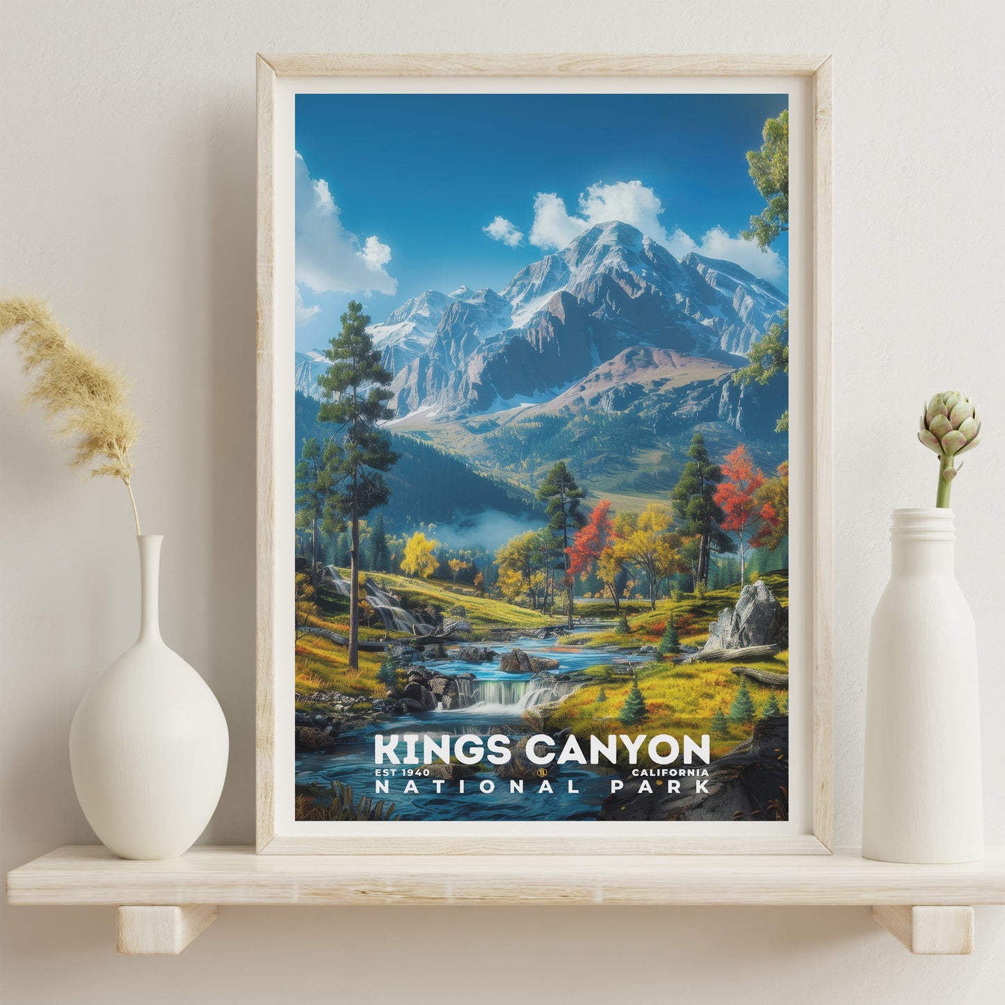 Kings Canyon National Park Poster | S16