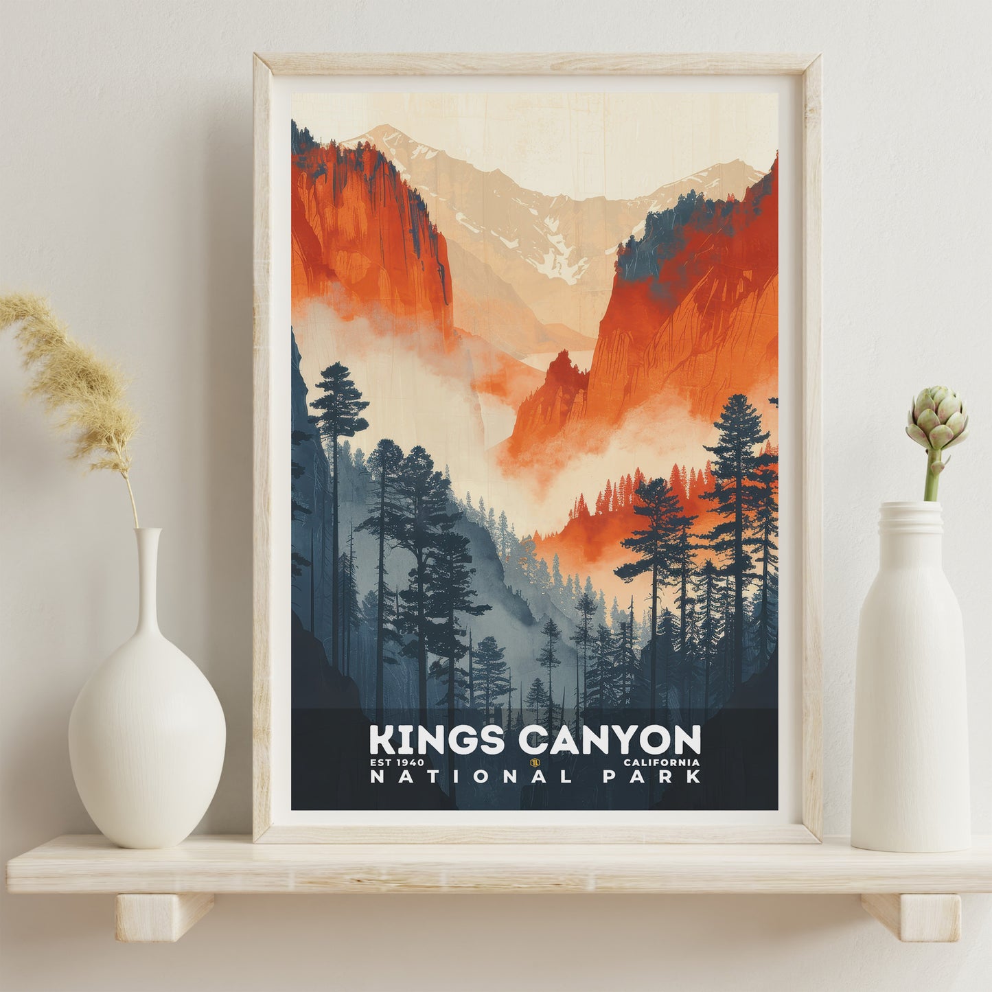 Kings Canyon National Park Poster | S20