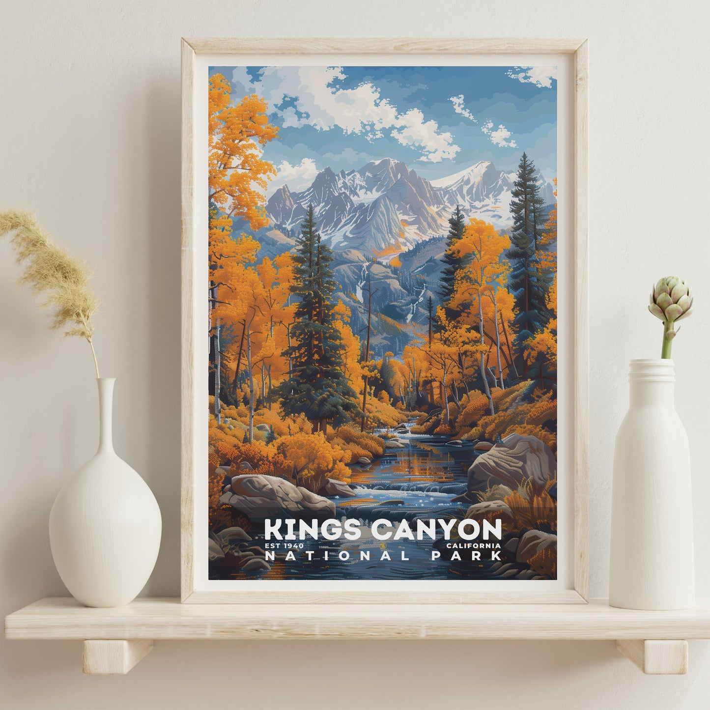 Kings Canyon National Park Poster | S18