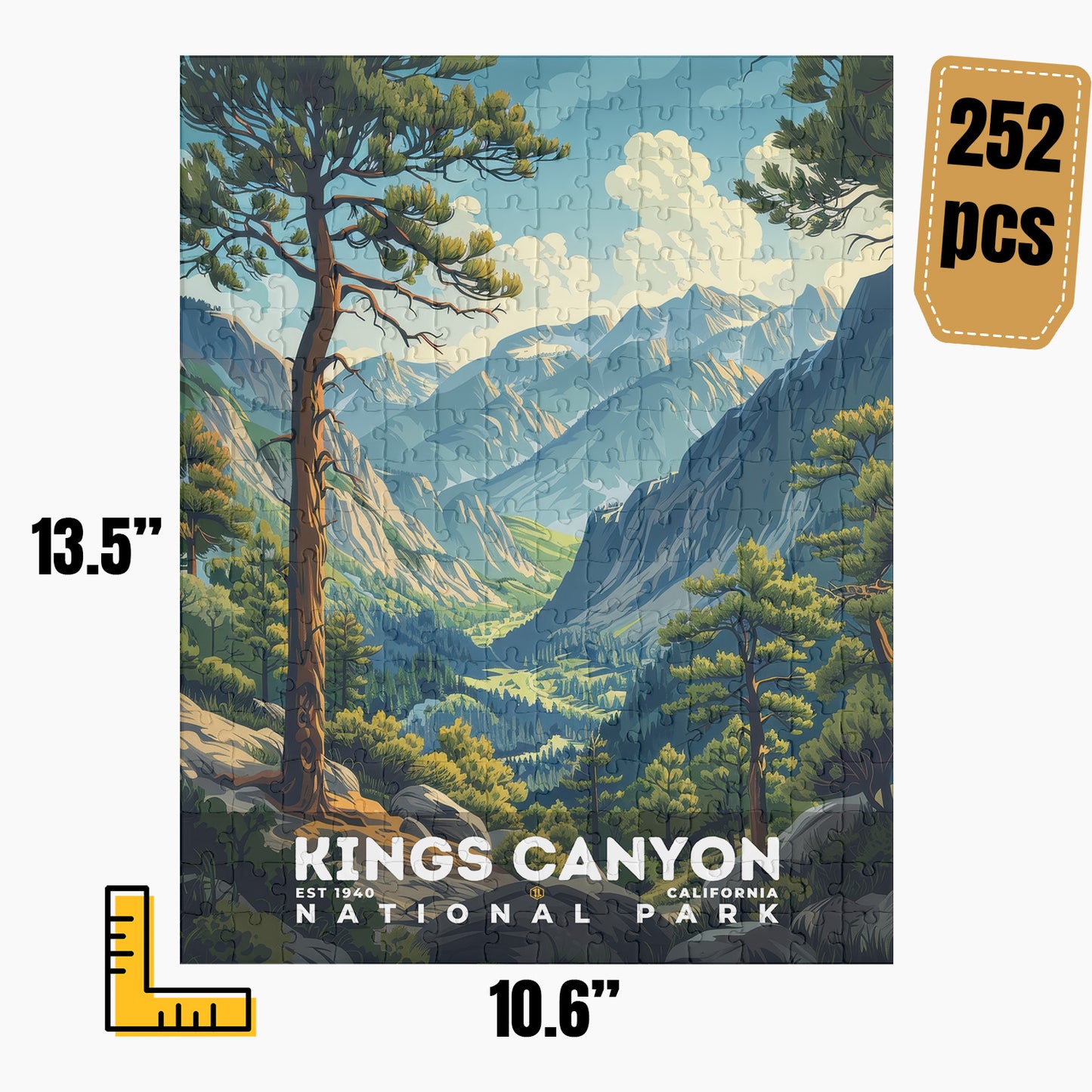 Kings Canyon National Park Puzzle | S11