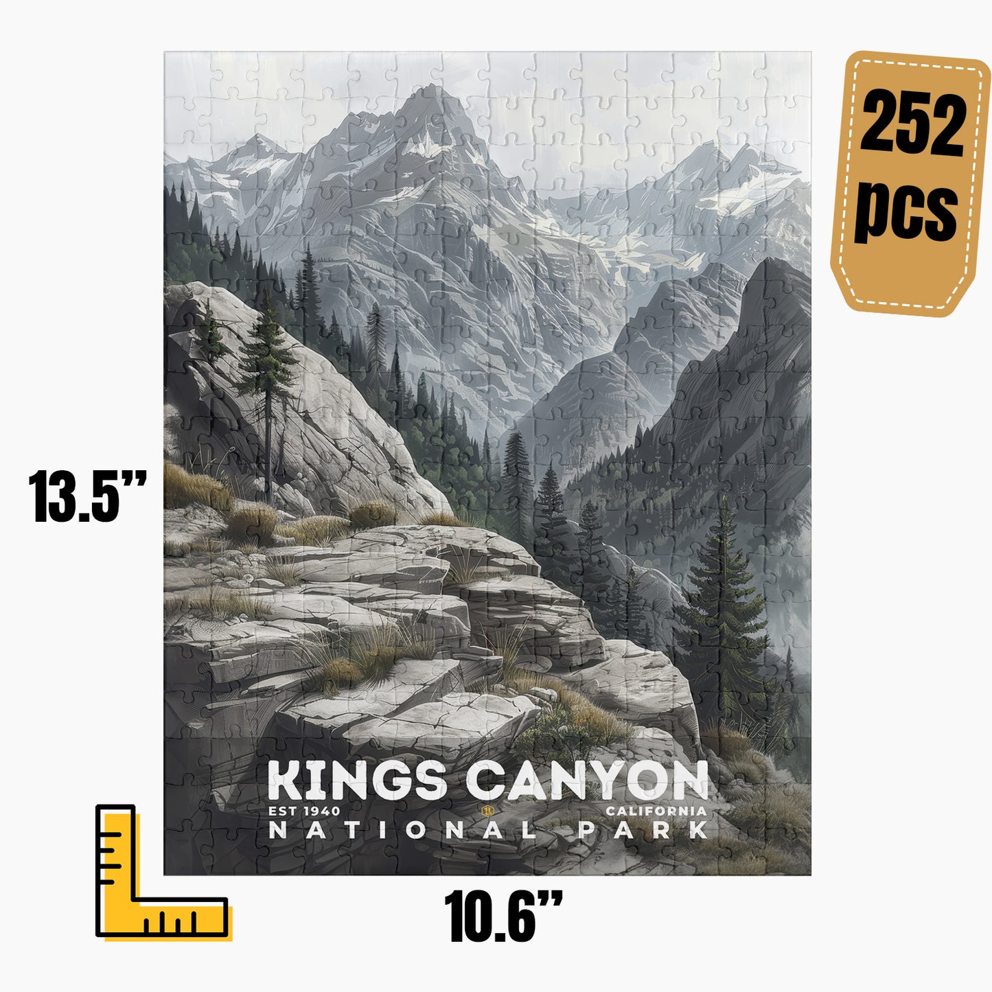 Kings Canyon National Park Puzzle | S17
