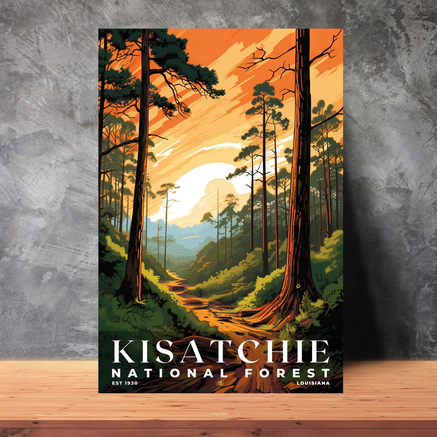 Kisatchie National Forest Poster | S01