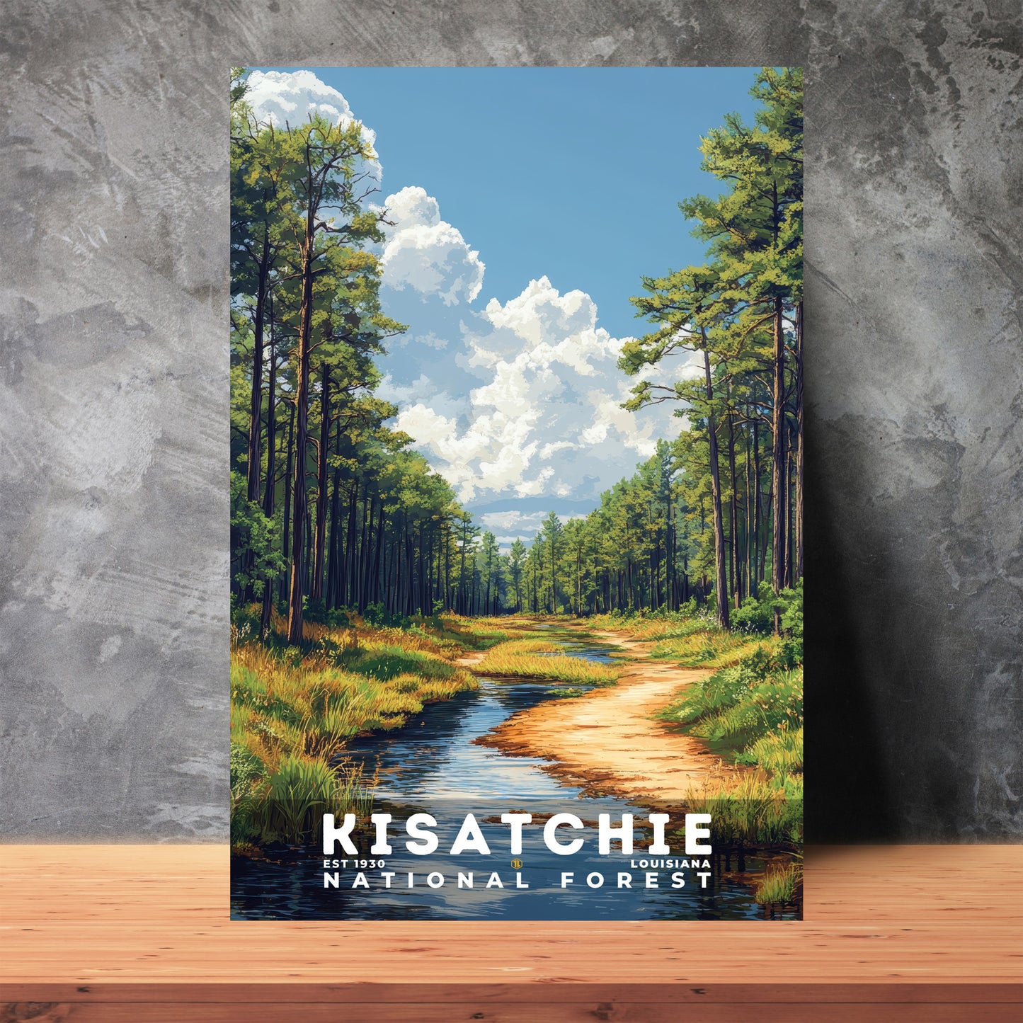 Kisatchie National Forest Poster | S02
