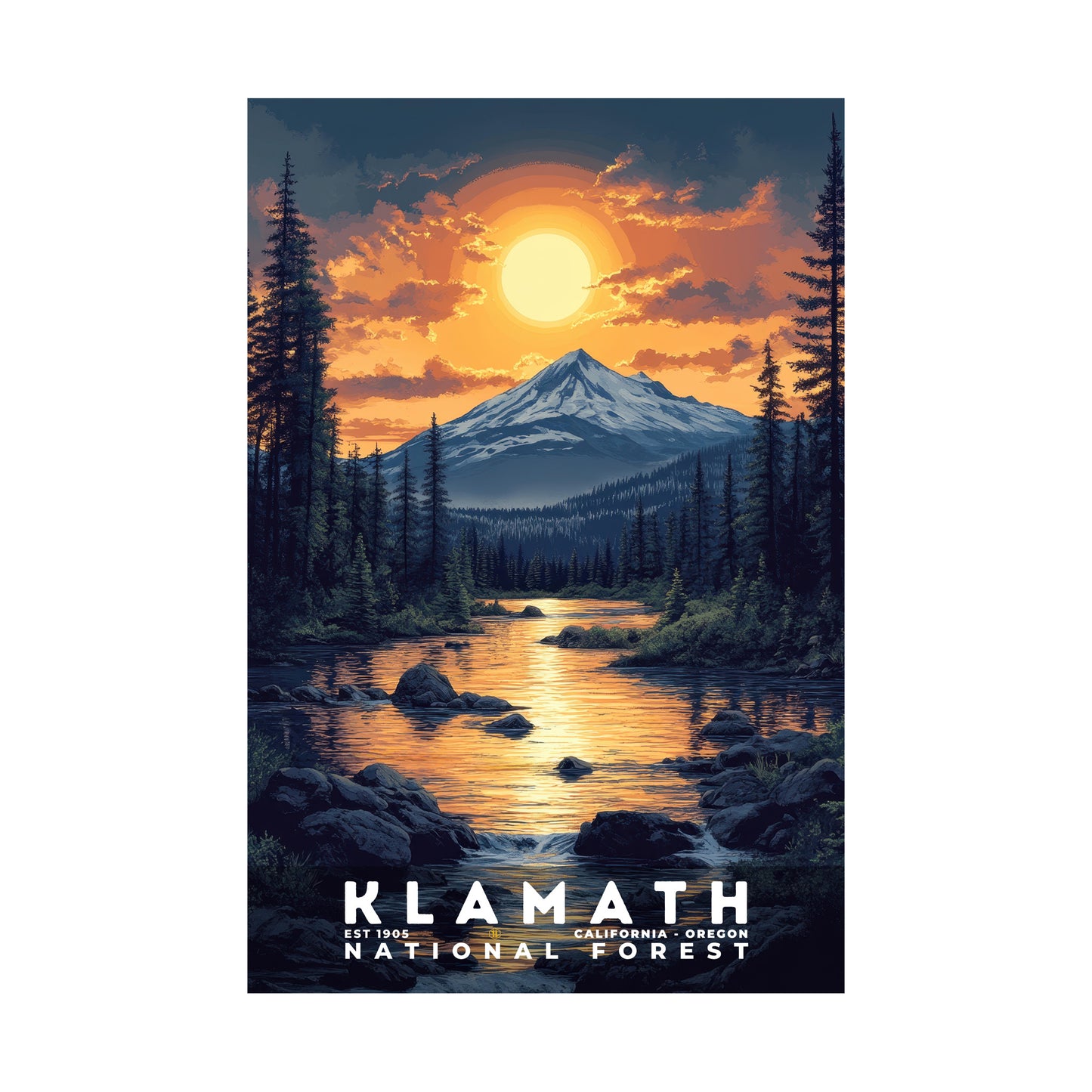 Klamath National Forest Poster | S02