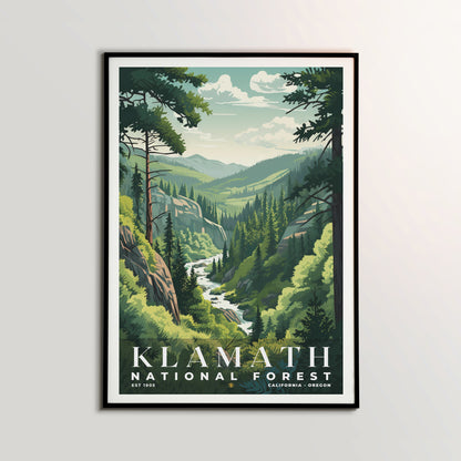 Klamath National Forest Poster | S01