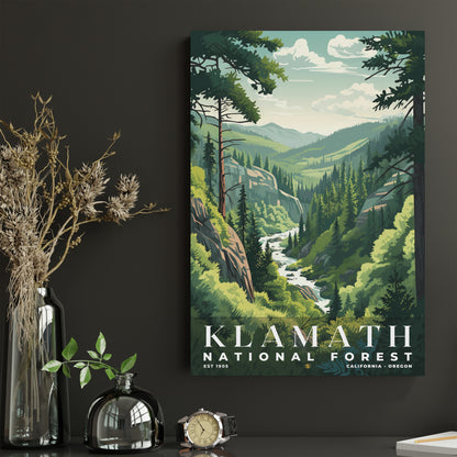Klamath National Forest Poster | S01