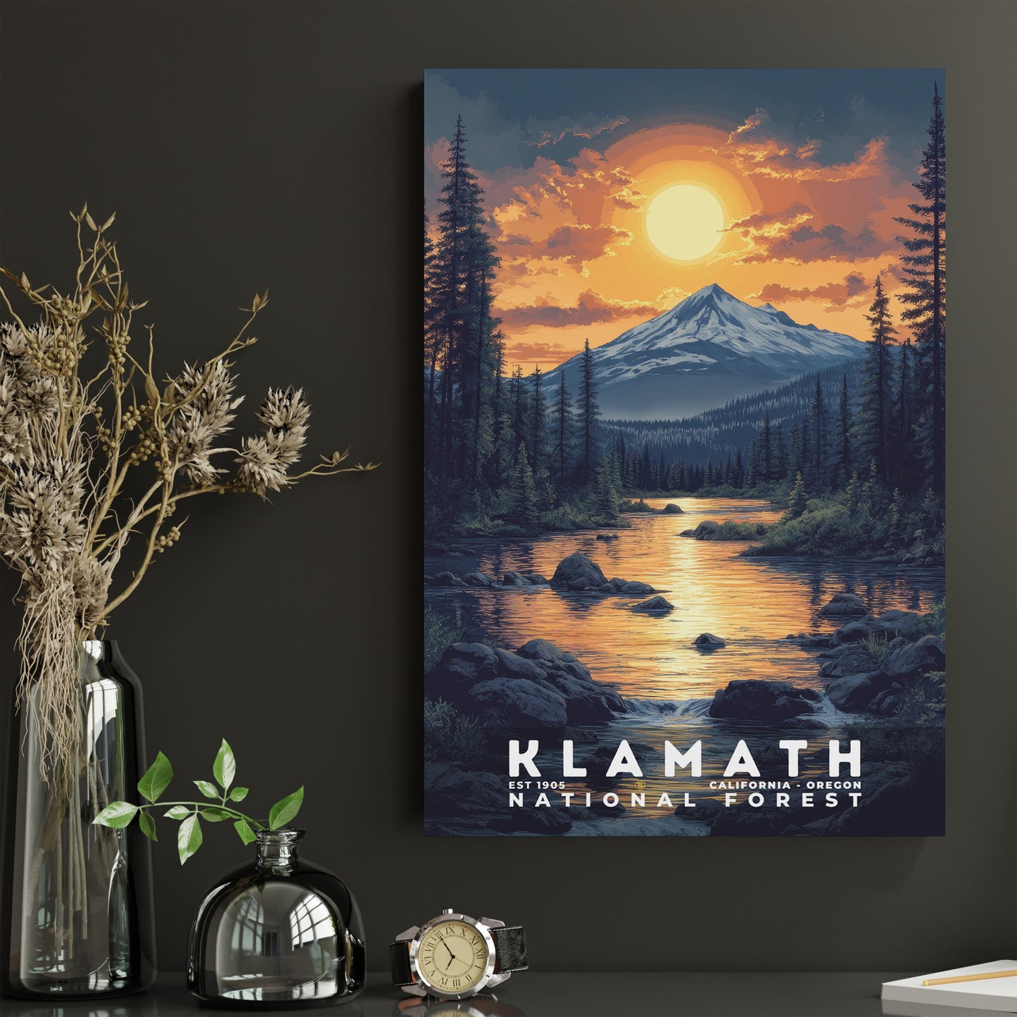 Klamath National Forest Poster | S02