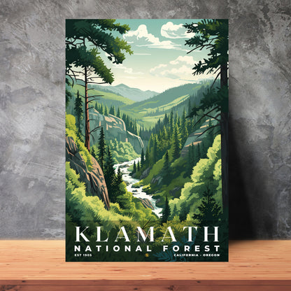Klamath National Forest Poster | S01
