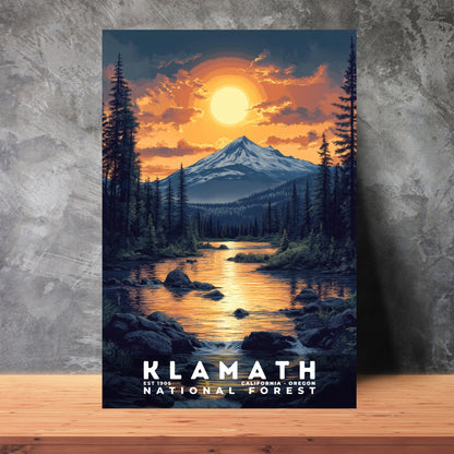 Klamath National Forest Poster | S02