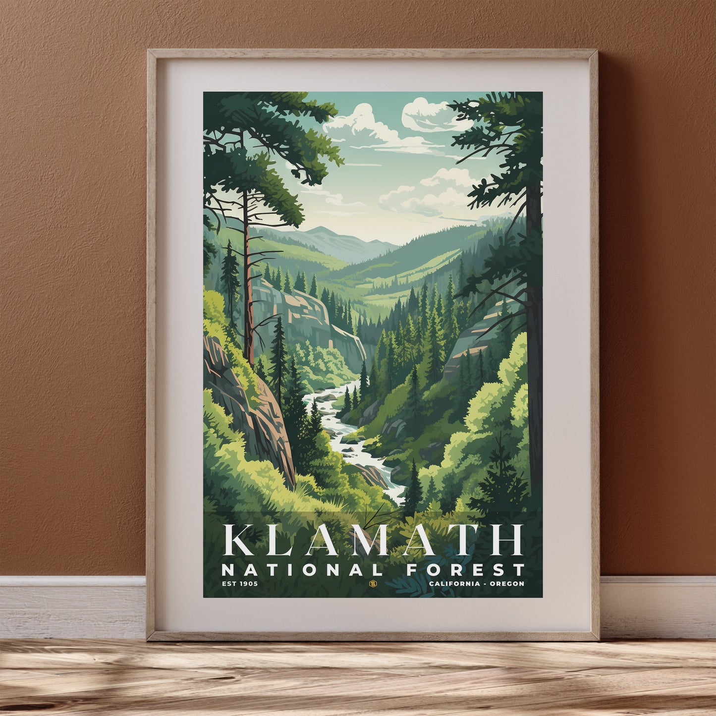 Klamath National Forest Poster | S01