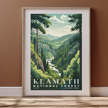 Klamath National Forest Poster | S01