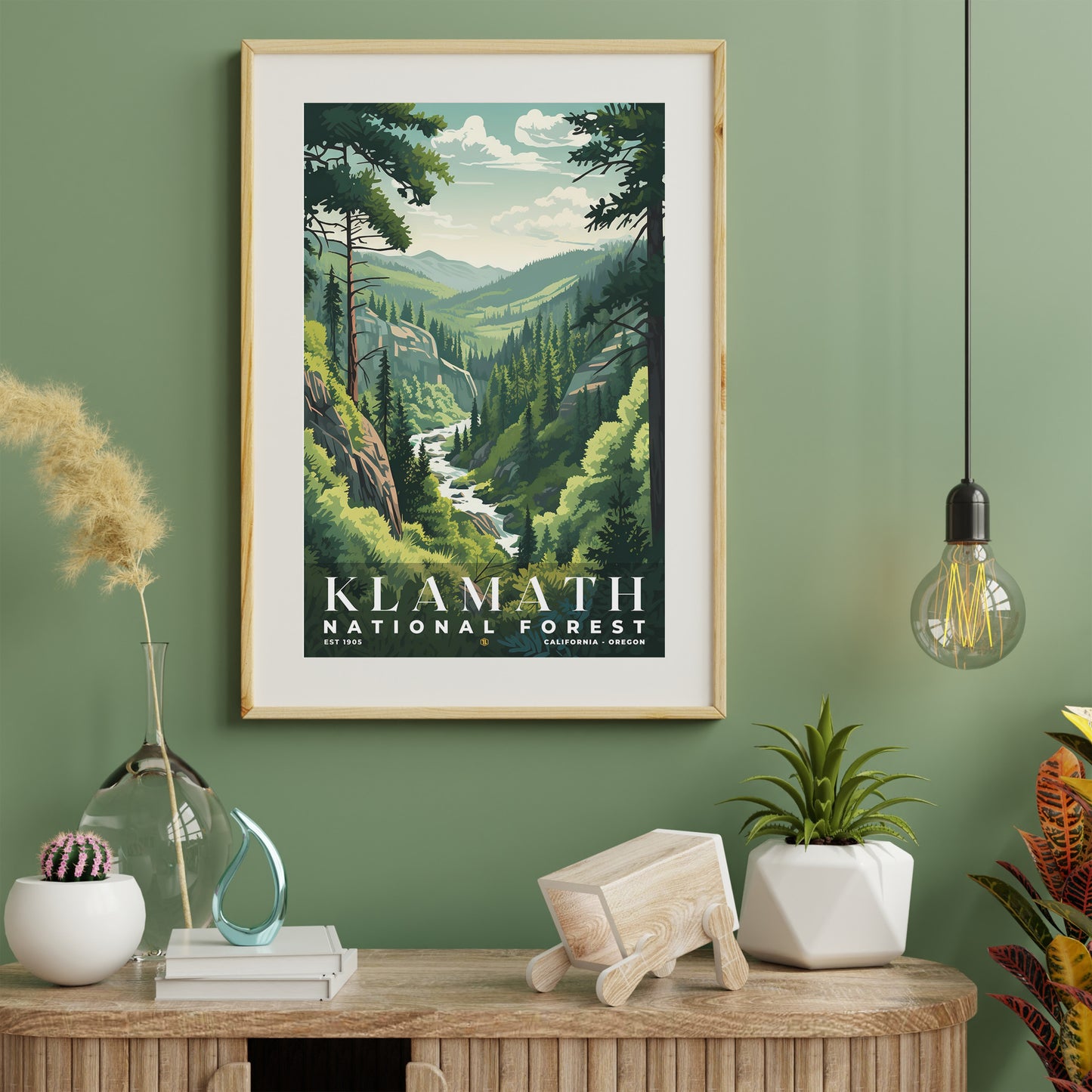 Klamath National Forest Poster | S01