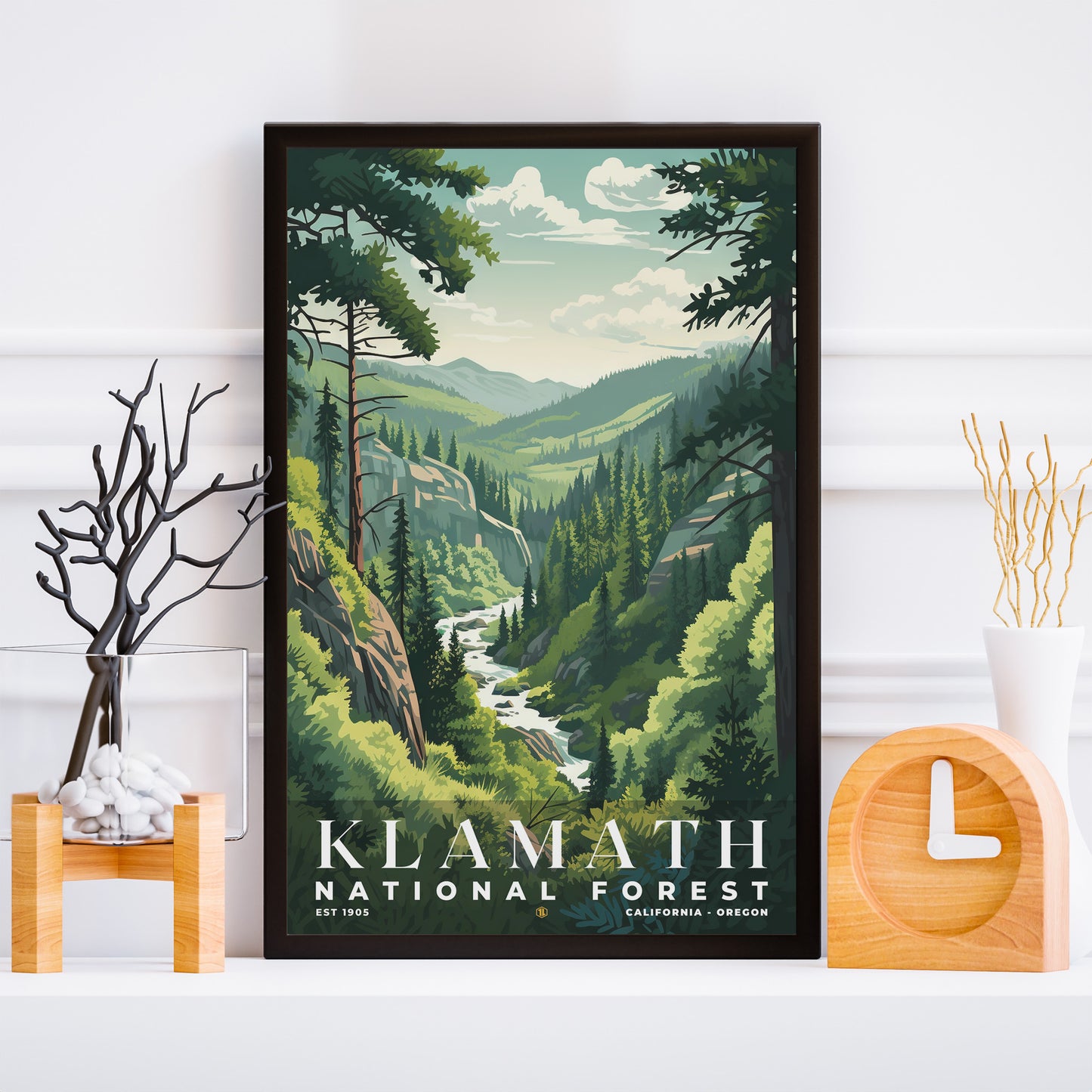 Klamath National Forest Poster | S01