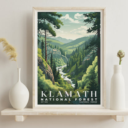 Klamath National Forest Poster | S01