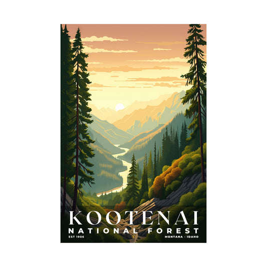 Kootenai National Forest Poster | S01