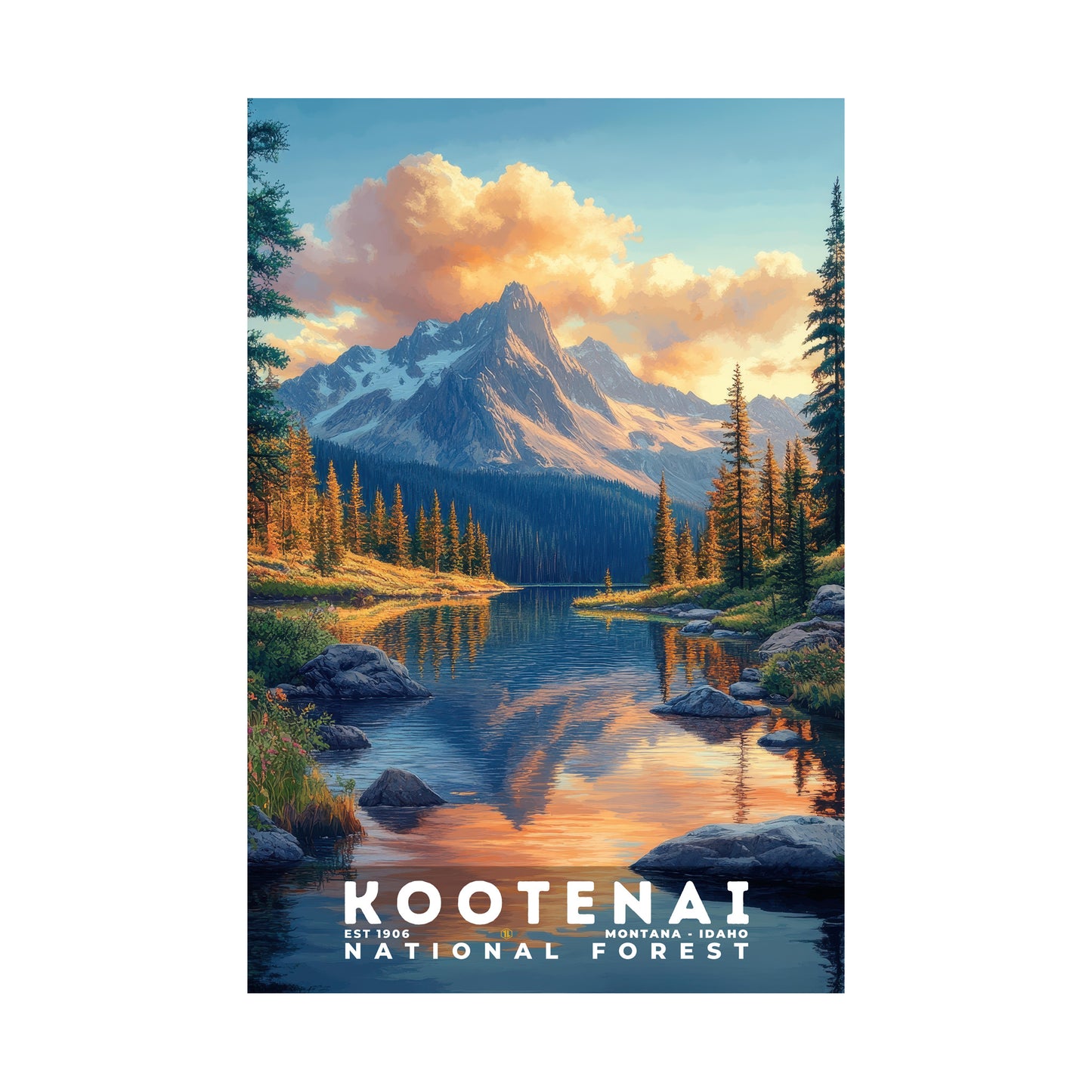 Kootenai National Forest Poster | S02